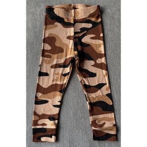 Rebel Bro Bamboo Leggings 12-18M Camo Brown Black NWOT Boutique Baby